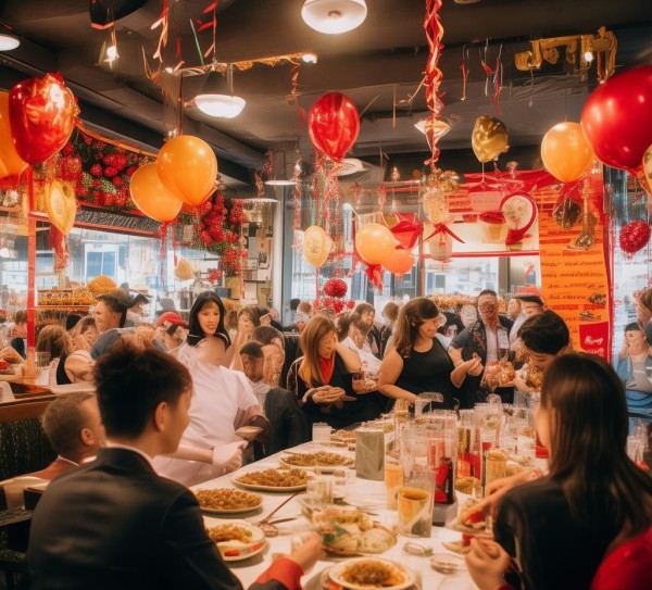 餐饮一周年店庆,回馈顾客,成就新未来